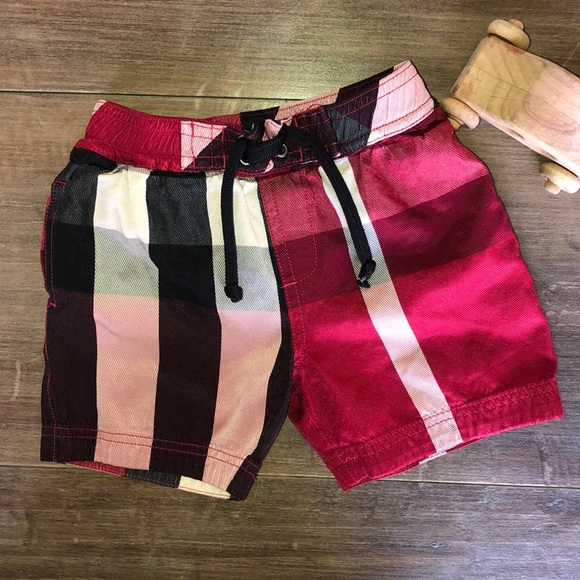 burberry swimming trunks for baby boy